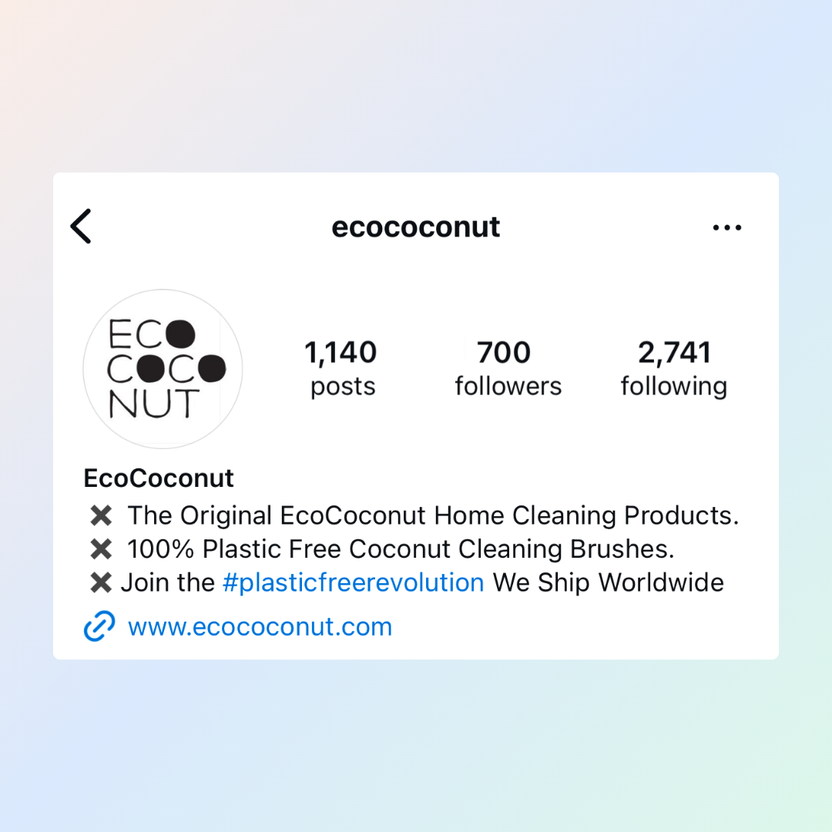 Instagram growth before and after